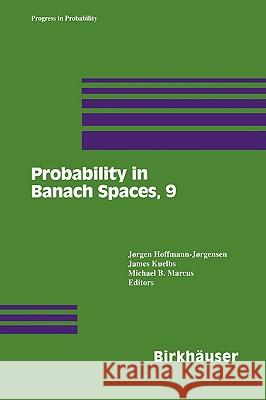 Probability in Banach Spaces, 9