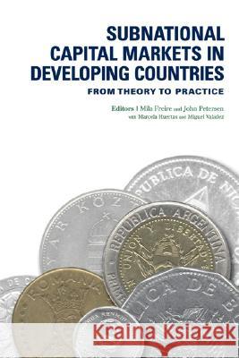 Subnational Capital Markets in Developing Countries: From Theory to Practice
