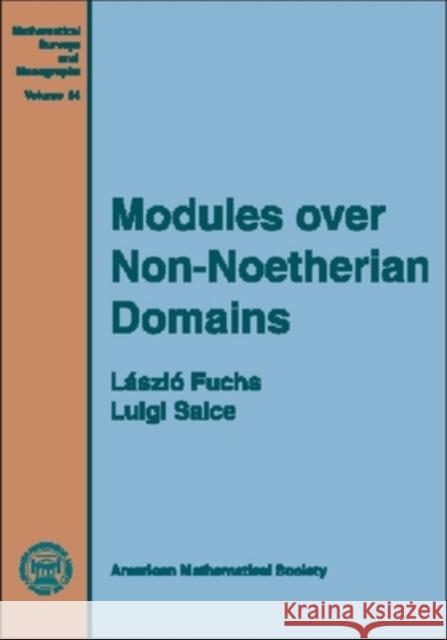 Modules Over Non-noetherian Domains