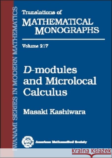 D-modules and Microlocal Calculus