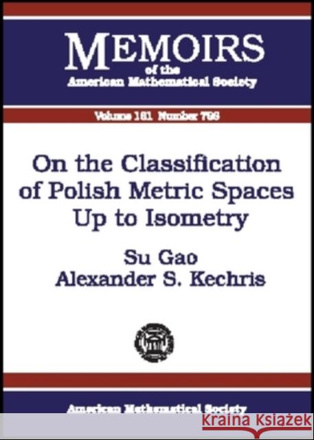 On the Classification of Polish Metric Spaces Up to Isometry