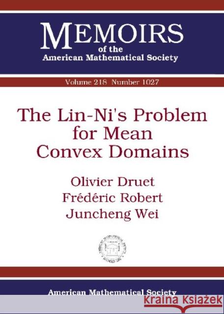 The Lin-Ni's Problem for Mean Convex Domains