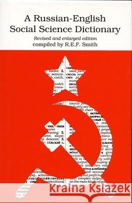A Russian-English Social Science Dictionary, Rev. Ed.