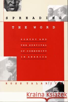 Spreading the Word: Poetry and the Survival of Community in America