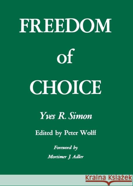 Freedom of Choice