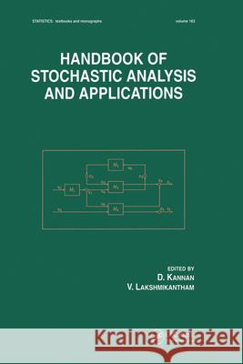 Handbook of Stochastic Analysis and Applications