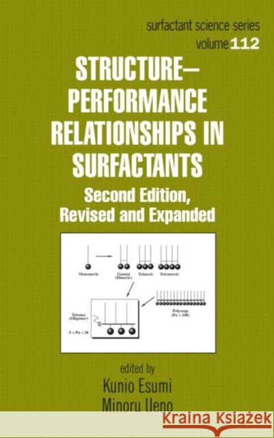 Structure-Performance Relationships in Surfactants