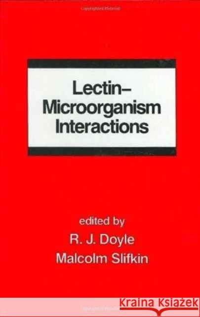 Lectin-Microorganism Interactions