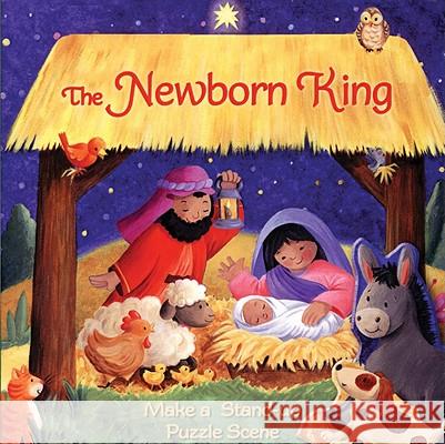 The Newborn King: Storybook with Puzzle Scene