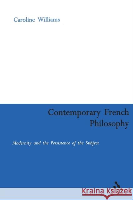 Contemporary French Philosophy