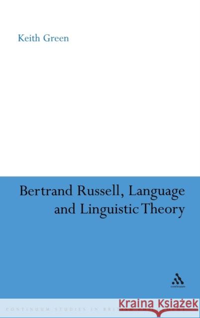 Bertrand Russell, Language and Linguistic Theory