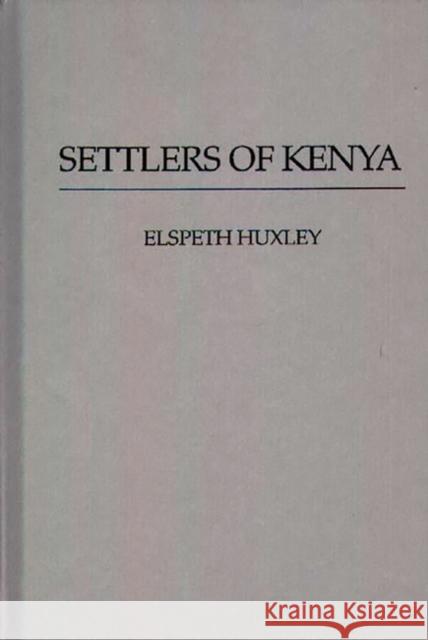 Settlers of Kenya