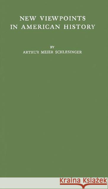 New Viewpoints in American History