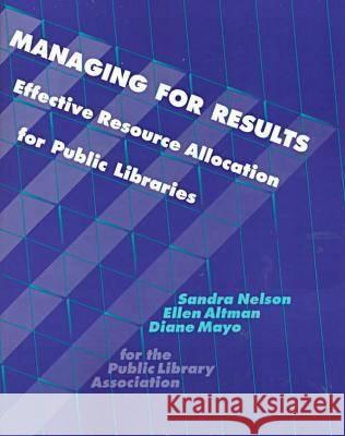 Managing for Results