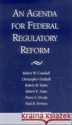 Agenda for Federal Regulatory Reform