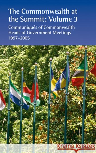 Communiques of Commonwealth Heads of Government Meetins 1997-2005