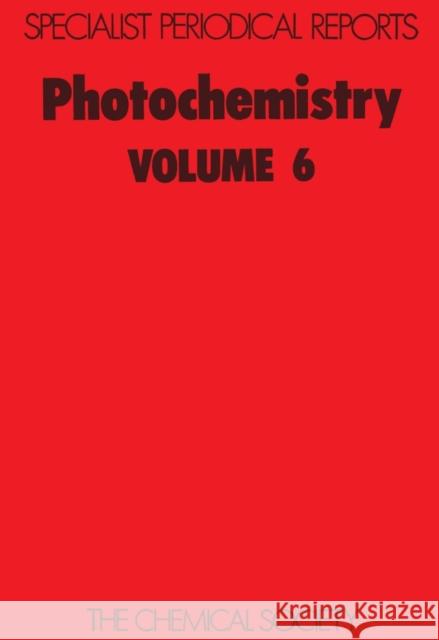 Photochemistry: Volume 6