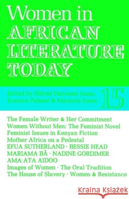 Women in African Literature Today