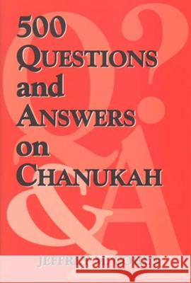 500 Questions and Answers on Chanukah