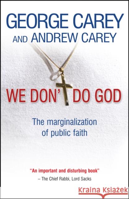 We Don't Do God: The marginalization of public faith