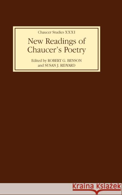 New Readings of Chaucer's Poetry