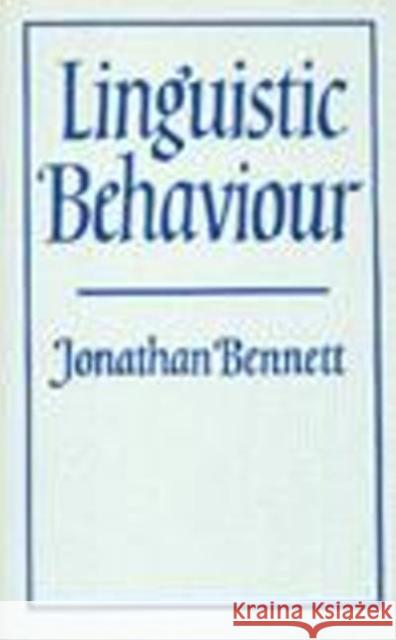 Linguistic Behaviour