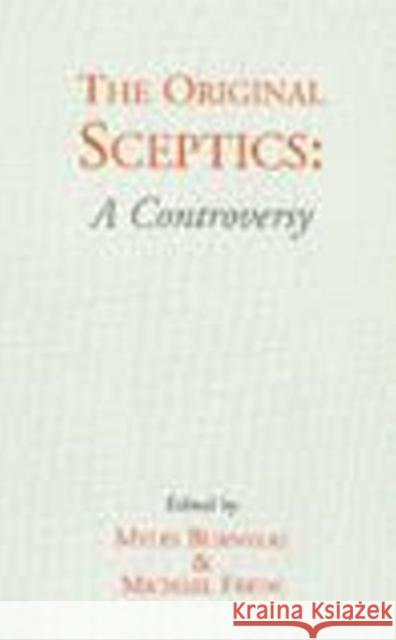 The Original Sceptics : A Controversy