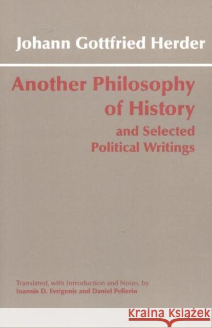 Another Philosophy of History and Selected Political Writings