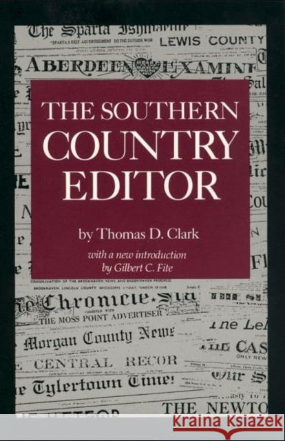 The Southern Country Editor