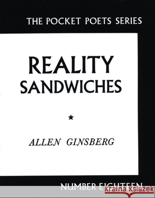 Reality Sandwiches: 1953-1960