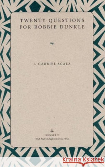 Twenty Questions for Robbie Dunkle