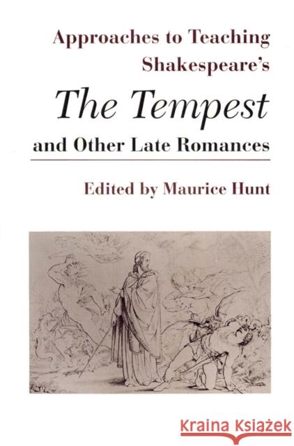Shakespeare's the Tempest and Other Late Romances