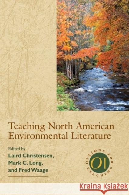 Teaching North American Environmental Literature