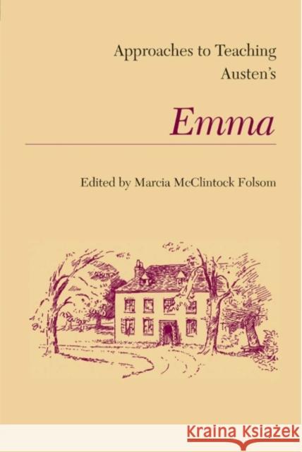Approaches to Teaching Austen's Emma