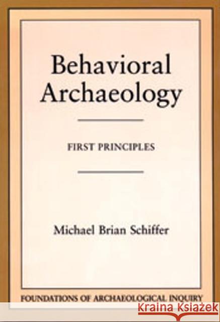 Behavioral Archaeology
