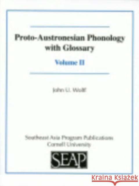 Proto-Austronesian Phonology with Glossary