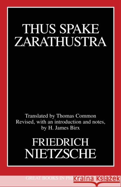 Thus Spake Zarathustra