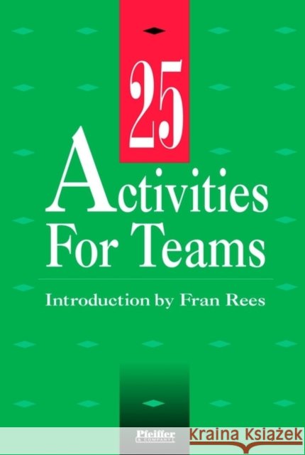 25 Activities for Teams