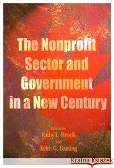 The Nonprofit Sector and Government in a New Century