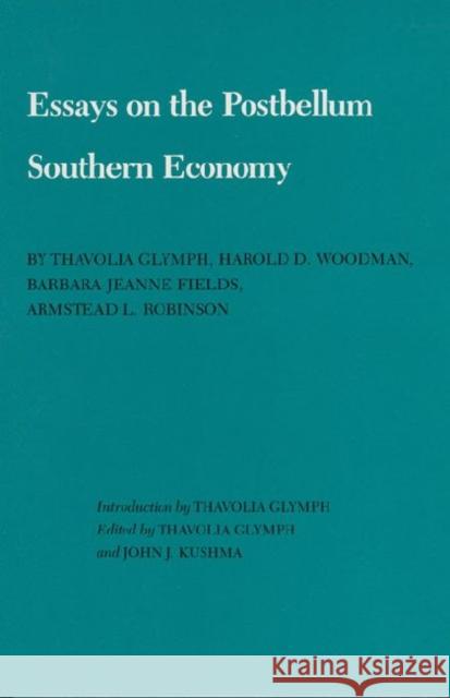 Essays on the Postbellum Southern Economy