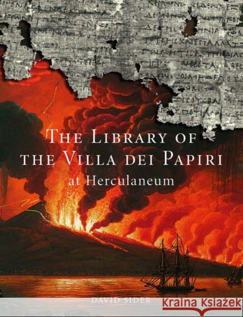 The Library of the Villa Dei Papiri at Herculaneum