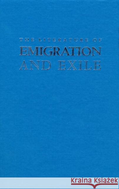 The Literature of Emigration and Exile