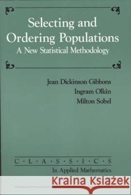 SELECTING AND ORDERING POPULATIONS