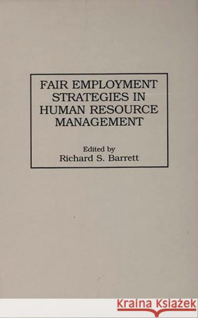 Fair Employment Strategies in Human Resource Management