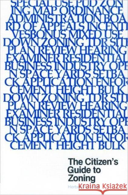 Citizen's Guide to Zoning