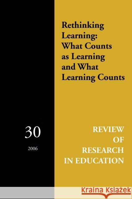 Rethinking Learning: What Counts as Learning and What Learning Counts