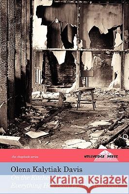 On the Kitchen Table from Which Everything Has Been Hastily Removed