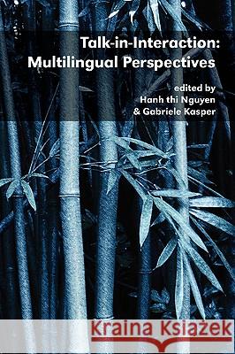 Talk-In-Interaction: Multilingual Perspectives