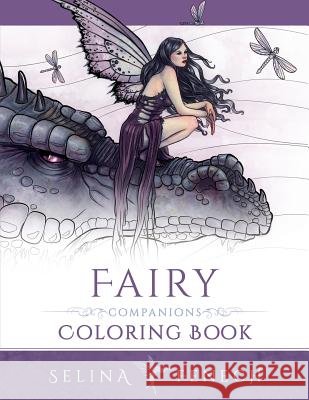 Fairy Companions Coloring Book: Fairy Romance, Dragons and Fairy Pets