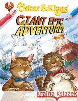 Oskar & Klaus: Giant Epic Adventures Coloring Book